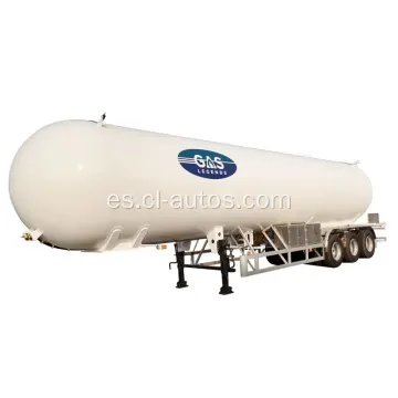3axles NUEVO 40cbm 50cbm 60cbm LPG Tanker Trailer